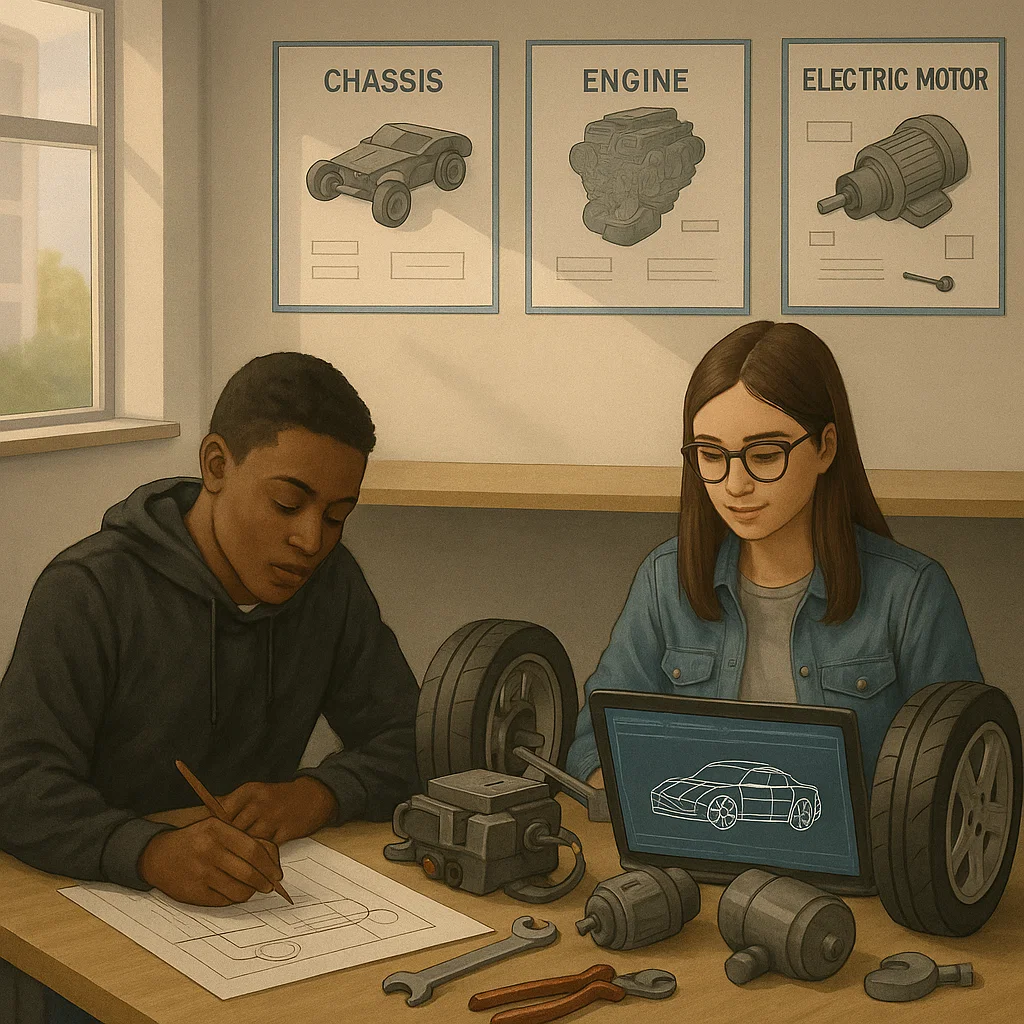 Vehicle Modeling using individual component models
